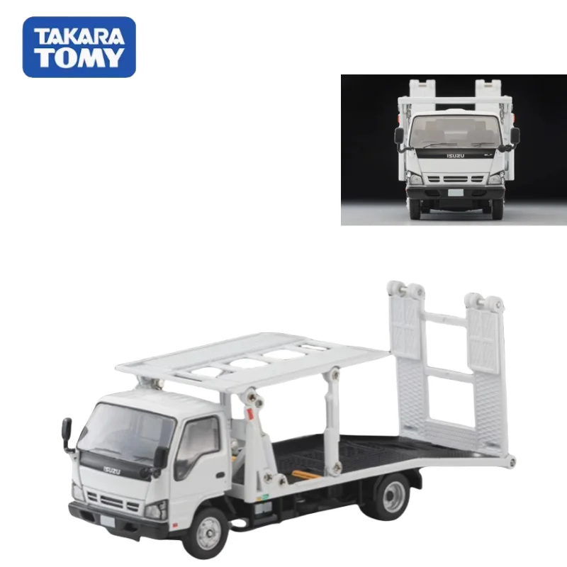 TOMICA TLV LV-N191a Nissan Double-layer Flower table trailer die-cast alloy car model, boys' toy, adult decorative item.
TOMICA TLV LV-N191a Nissan Double-layer Flower table trailer die-cast alloy car model, boys' toy, adult decorative item.