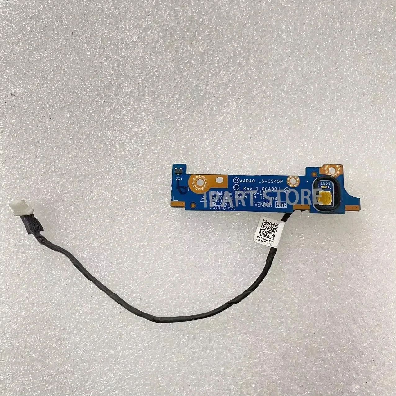 LS-C545P для Dell Precision M7510 M7520 7510 7520, плата кнопки включения питания с оригинальным кабелем
LS-C545P для Dell Precision M7510 M7520 7510 7520, плата кнопки включения питания с оригинальным кабелем