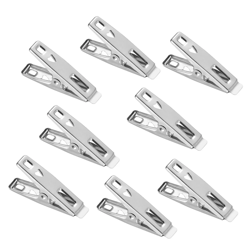 100pcs Stainless Steel Clothespins Windproof Clips for Drying Socks Towels Baby Clothes Indoor Outdoor
100pcs Stainless Steel Clothespins Windproof Clips for Drying Socks Towels Baby Clothes Indoor Outdoor