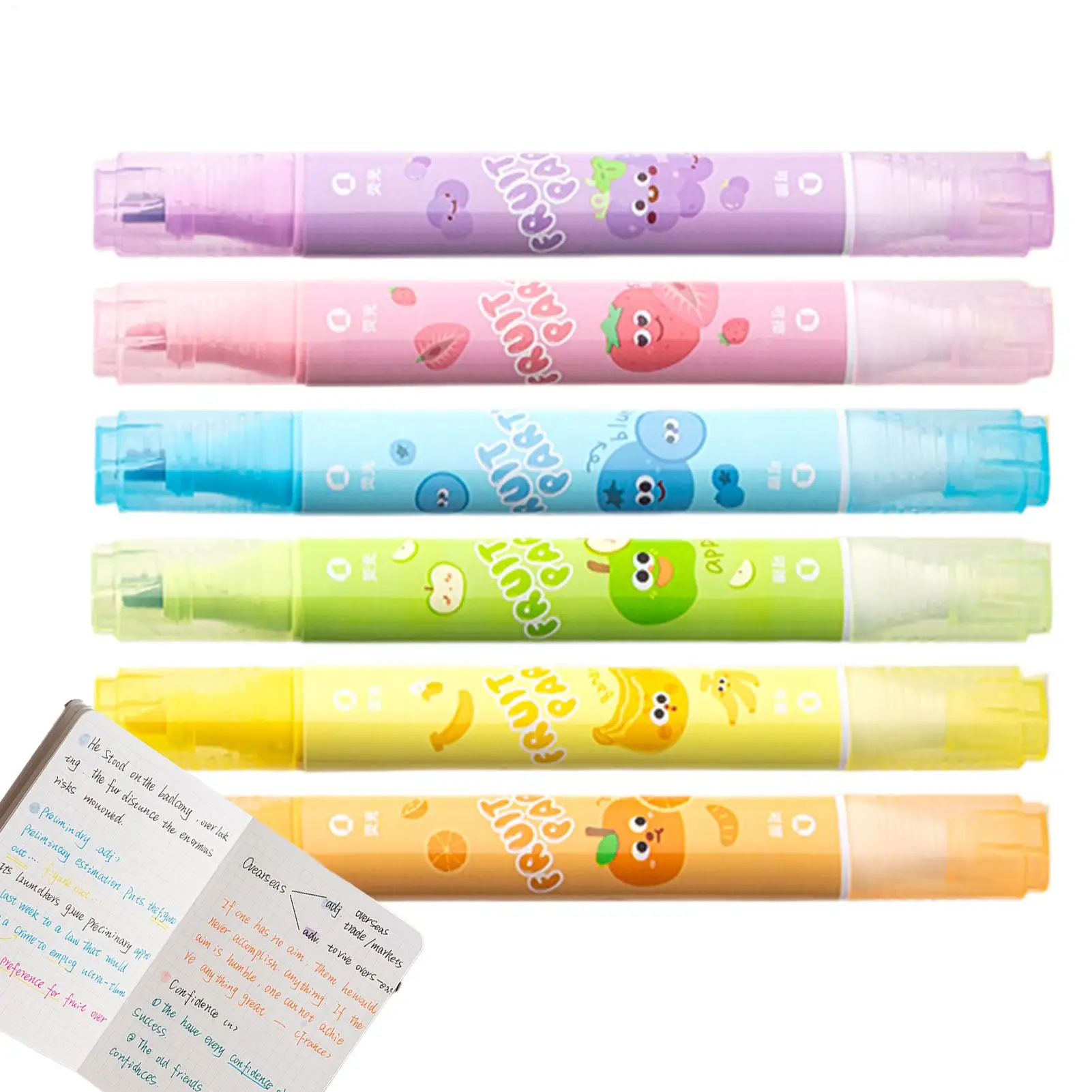 Erasable Highlighter Colorful Double-headed Aesthetic Highlighters Quick-Drying Writing Tool Stationery Supplies For Journaling
Erasable Highlighter Colorful Double-headed Aesthetic Highlighters Quick-Drying Writing Tool Stationery Supplies For Journaling