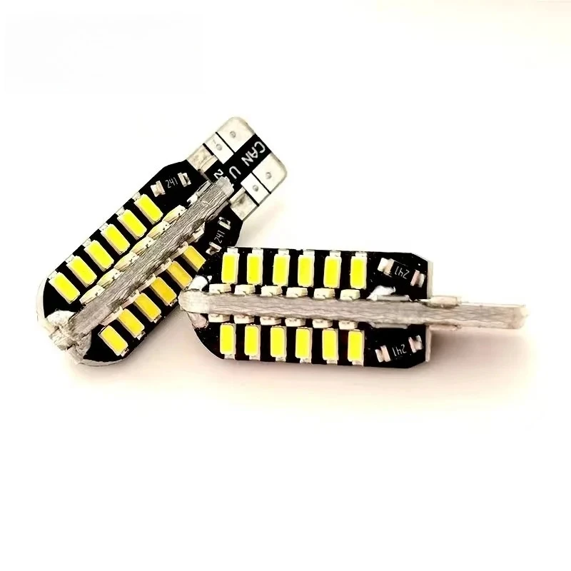 100Pcs w5w T10 168 192 48 3014 SMD Car LED License Plate Lights Turn Signal Bulbs Reading Interior Lamp Door Light DC 12V White
100Pcs w5w T10 168 192 48 3014 SMD Car LED License Plate Lights Turn Signal Bulbs Reading Interior Lamp Door Light DC 12V White