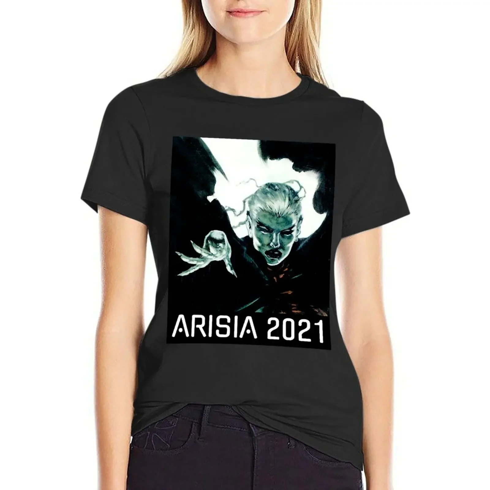 Arisia 2021 For Fans T-Shirt kawaii clothes animal print shirt for girls tops plus size tops white t shirts for Women
Arisia 2021 For Fans T-Shirt kawaii clothes animal print shirt for girls tops plus size tops white t shirts for Women