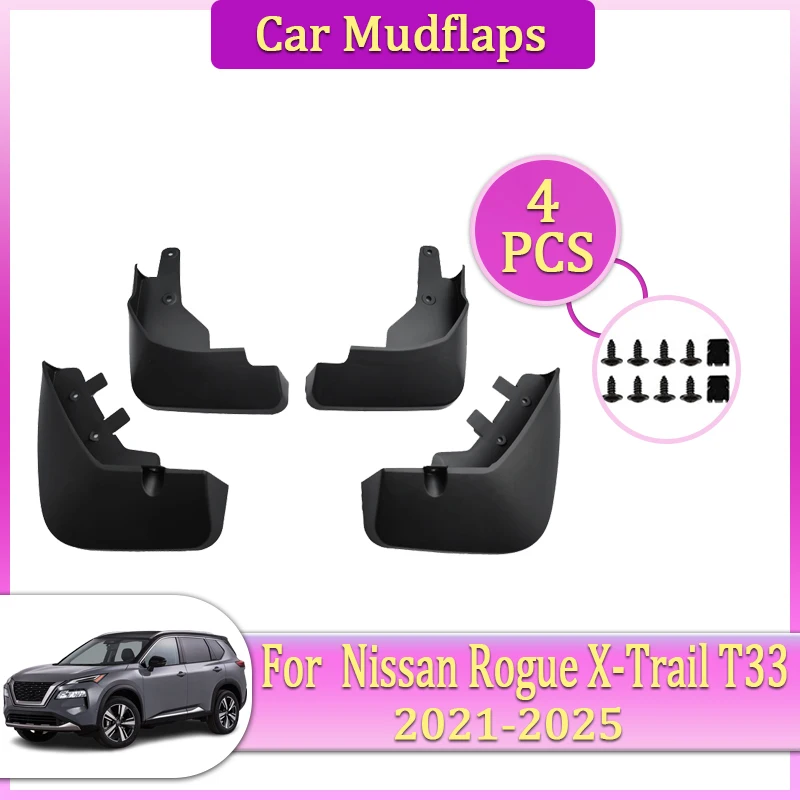 Car Mudflaps For Nissan Rogue X Trail T33 Accessories MK3 2021~2025 Mudguard Parts Tool Splash Fender Flare Cover Guard Auto Mud
Car Mudflaps For Nissan Rogue X Trail T33 Accessories MK3 2021~2025 Mudguard Parts Tool Splash Fender Flare Cover Guard Auto Mud
