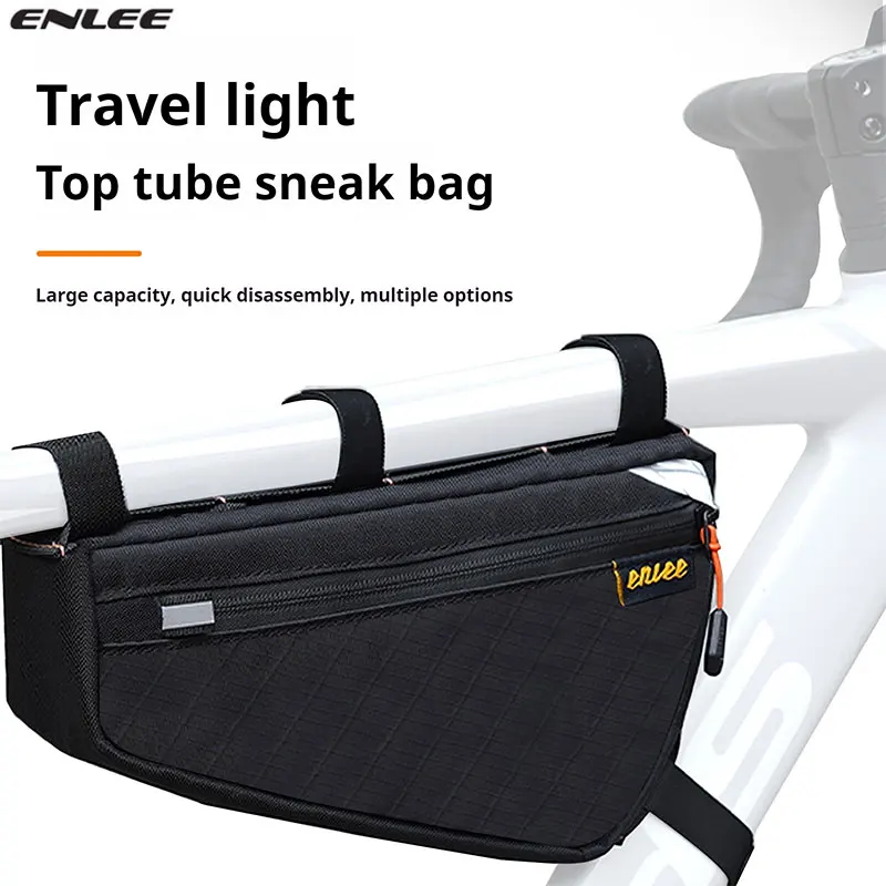 ENLEE Bicycle Package Mountain Road Bike Lower Pipe Triangle Bag Waterproof Quick Disassembly Storage Inner Commuter Bag
ENLEE Bicycle Package Mountain Road Bike Lower Pipe Triangle Bag Waterproof Quick Disassembly Storage Inner Commuter Bag