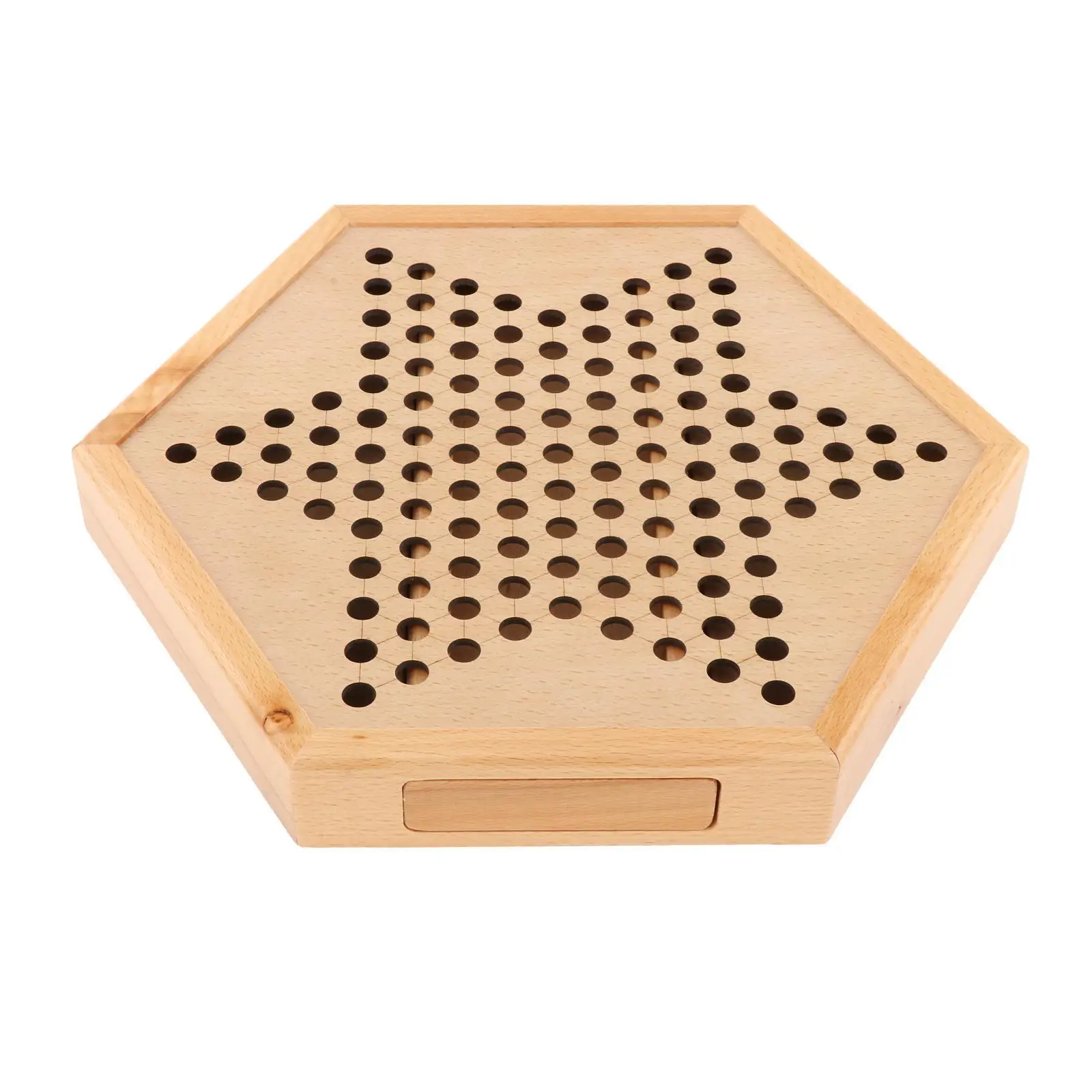 Chinese Checkers with 60 Pieces of 6 Colored Marbles Board Game
Chinese Checkers with 60 Pieces of 6 Colored Marbles Board Game