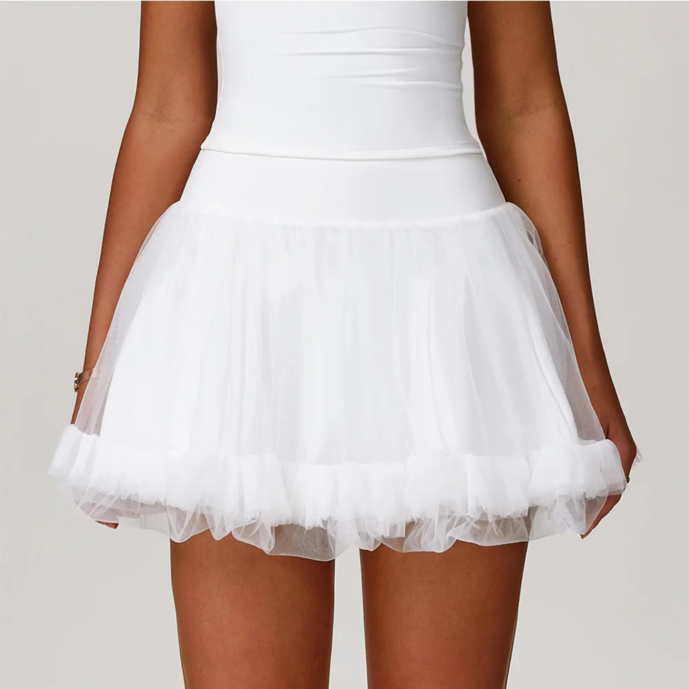 Summer Women's Anti Glare Short Skirt High Waist Yoga Short Skirt Tennis Skirt Casual A-line Half Skirt Mesh Sports Short Skirt
Summer Women's Anti Glare Short Skirt High Waist Yoga Short Skirt Tennis Skirt Casual A-line Half Skirt Mesh Sports Short Skirt