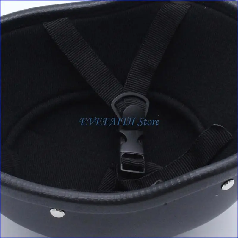 124B Motorbike Half Helmet for Men Women Ultra-Thin Beanie Hat German Skull 
124B Motorbike Half Helmet for Men Women Ultra-Thin Beanie Hat German Skull