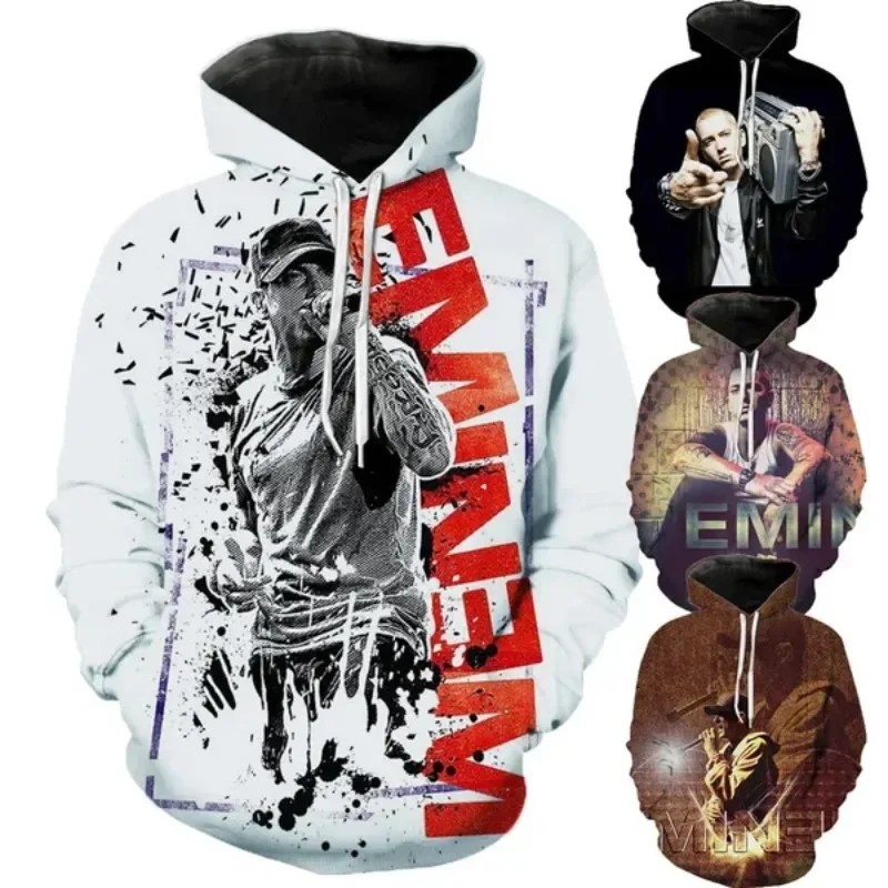 Толстовка Y2k Fshion Rap Stars Eminem с 3d принтом для мужчин и женщин, Качественная мужская одежда для косплея Onlyfans
Толстовка Y2k Fshion Rap Stars Eminem с 3d принтом для мужчин и женщин, Качественная мужская одежда для косплея Onlyfans
