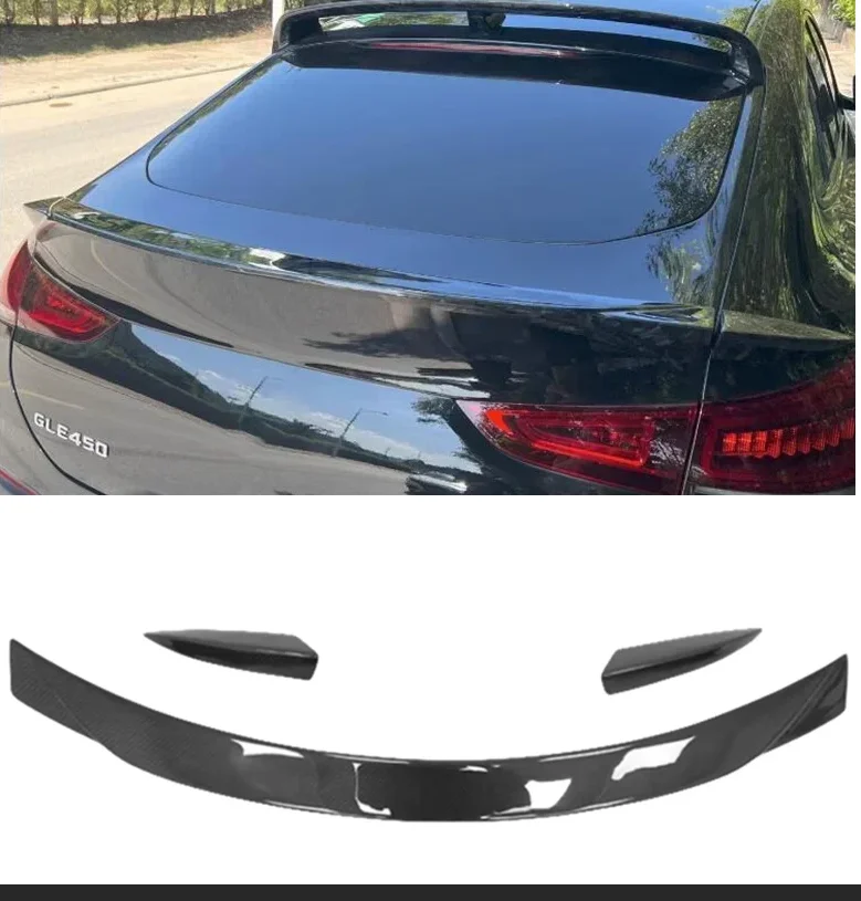 Real Carbon Fiber Spoiler For Benz GLE Class C167 GLE350 GLE53 GLE63 AMG Coupe 2020-2023 Rear Wing Trunk Tail Fins Body Kit
Real Carbon Fiber Spoiler For Benz GLE Class C167 GLE350 GLE53 GLE63 AMG Coupe 2020-2023 Rear Wing Trunk Tail Fins Body Kit