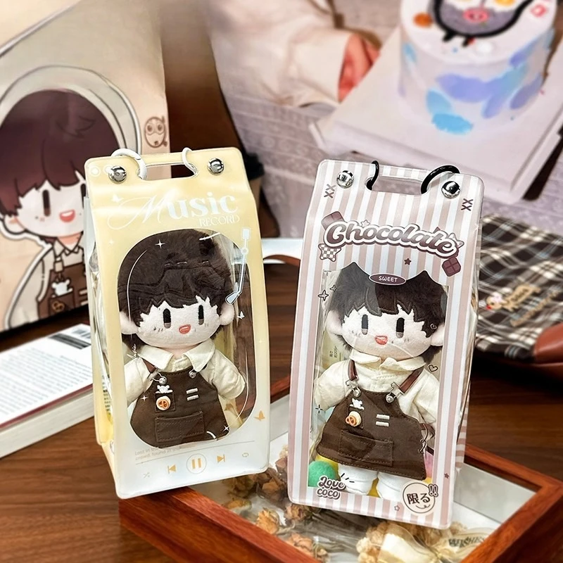 Прозрачные пылезащитные сумки-чехлы для хранения плюшевых кукол Kawaii Chocolate Storage Bags 20 см с ремешком, новинка 2026 года
Прозрачные пылезащитные сумки-чехлы для хранения плюшевых кукол Kawaii Chocolate Storage Bags 20 см с ремешком, новинка 2026 года