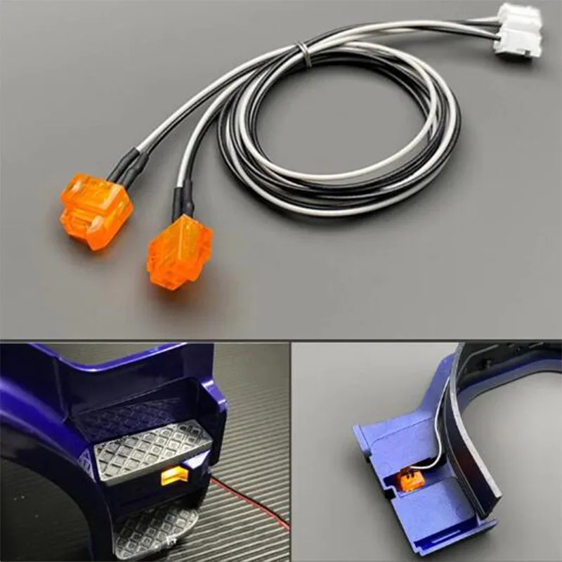 1 Pair 1:14 Scale Foot Pedal Turn Signal Yellow Light Parts for Tamiya RC Truck Tipper SCANIA R470 R620 DIY
1 Pair 1:14 Scale Foot Pedal Turn Signal Yellow Light Parts for Tamiya RC Truck Tipper SCANIA R470 R620 DIY