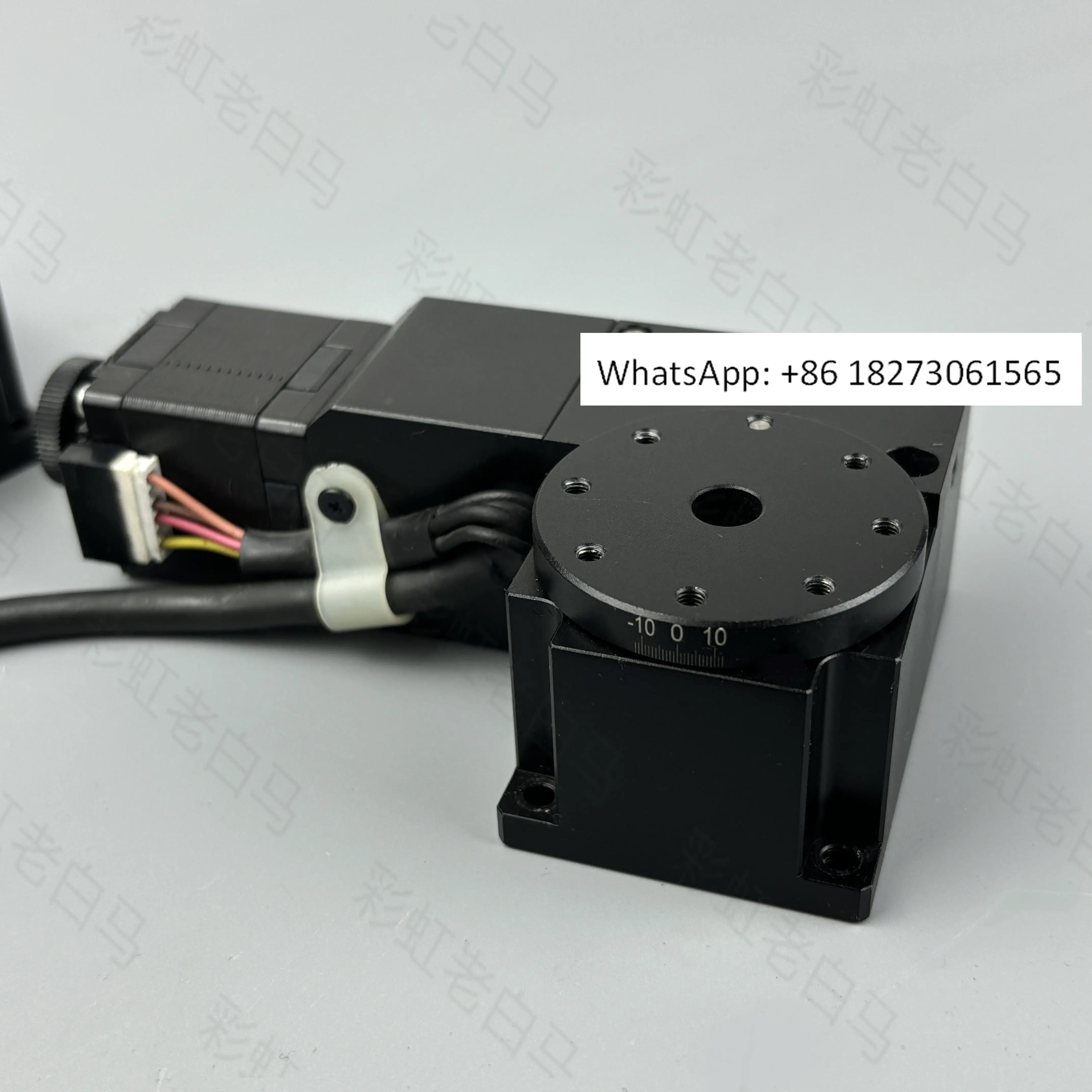 Electric rotating platform, optical positioning table automatic R axis, table 40mm stroke 10 ° voltage 24v
Electric rotating platform, optical positioning table automatic R axis, table 40mm stroke 10 ° voltage 24v