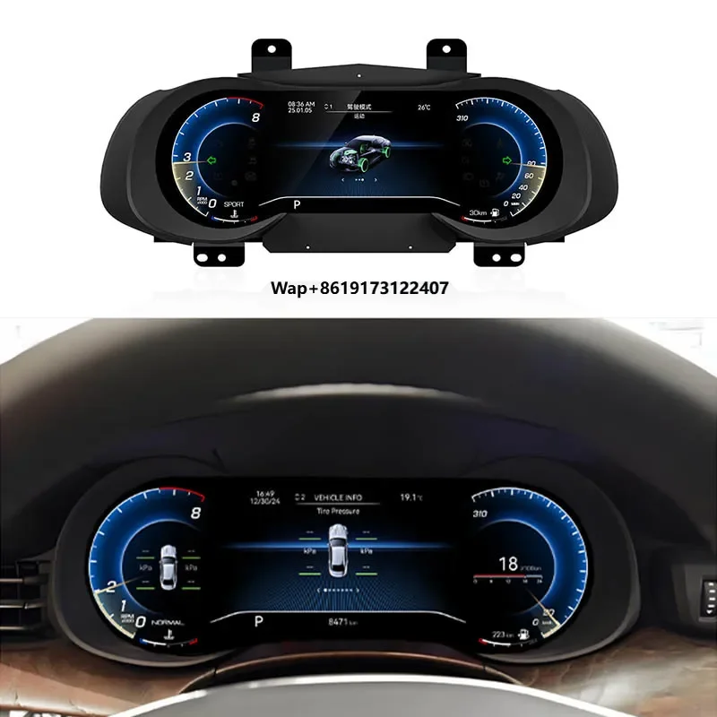 Linux System LCD Car Dashboard Speedometer Digital for 2013-2023 12.3inch Instrument Virtual Cockpit Panel
Linux System LCD Car Dashboard Speedometer Digital for 2013-2023 12.3inch Instrument Virtual Cockpit Panel