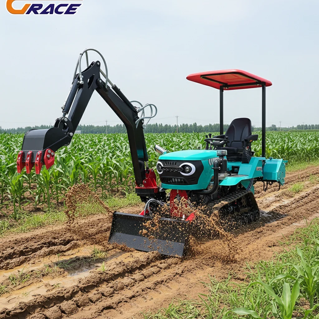 Customize Multifunctional Crawler Tractor With Farming Implements For Plowing And Harrowing
Customize Multifunctional Crawler Tractor With Farming Implements For Plowing And Harrowing