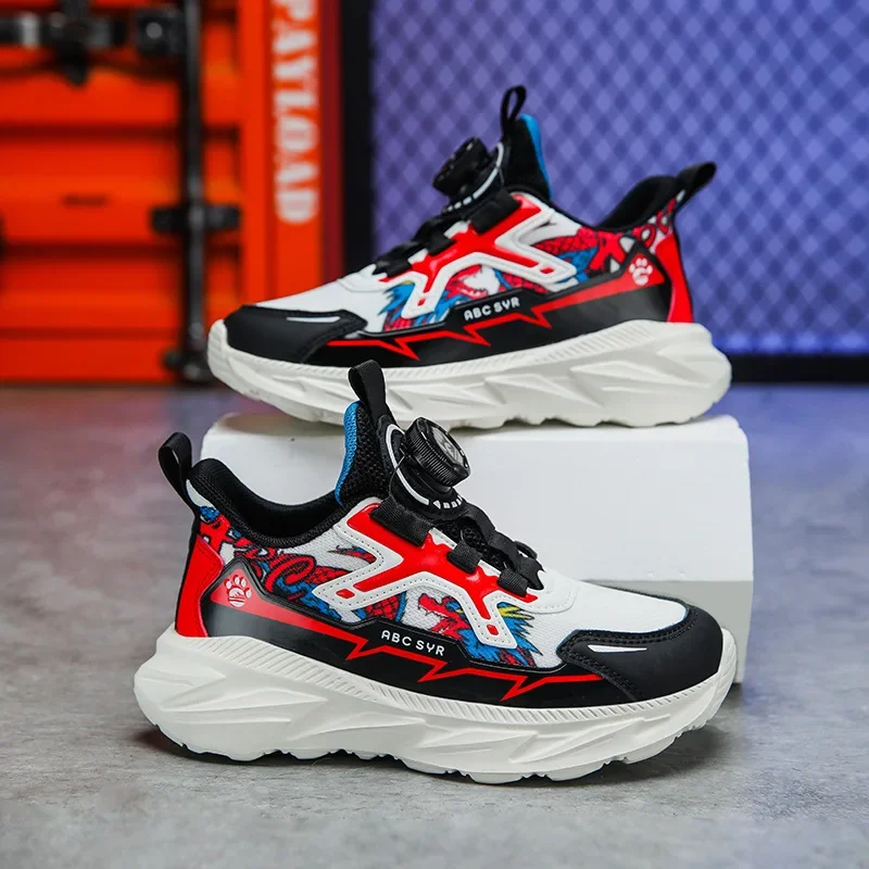 Children's Sports Shoes 2024 Spring Popular Boys Mesh Casual Shoes Medium and Large Children Soft Sole Breathable Running Shoes
Children's Sports Shoes 2024 Spring Popular Boys Mesh Casual Shoes Medium and Large Children Soft Sole Breathable Running Shoes