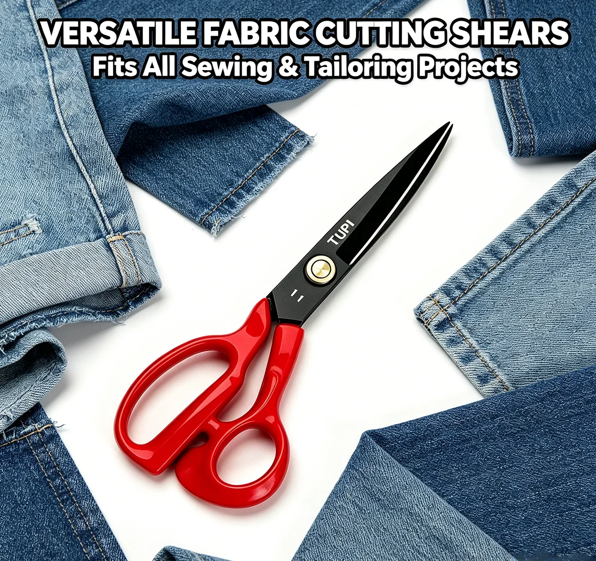 Sewing Scissors for Needlework Cutting Sewing Fabric Cross Stitch Tailor's Scissor Sewing Tool Cuts Craft DIY
Sewing Scissors for Needlework Cutting Sewing Fabric Cross Stitch Tailor's Scissor Sewing Tool Cuts Craft DIY