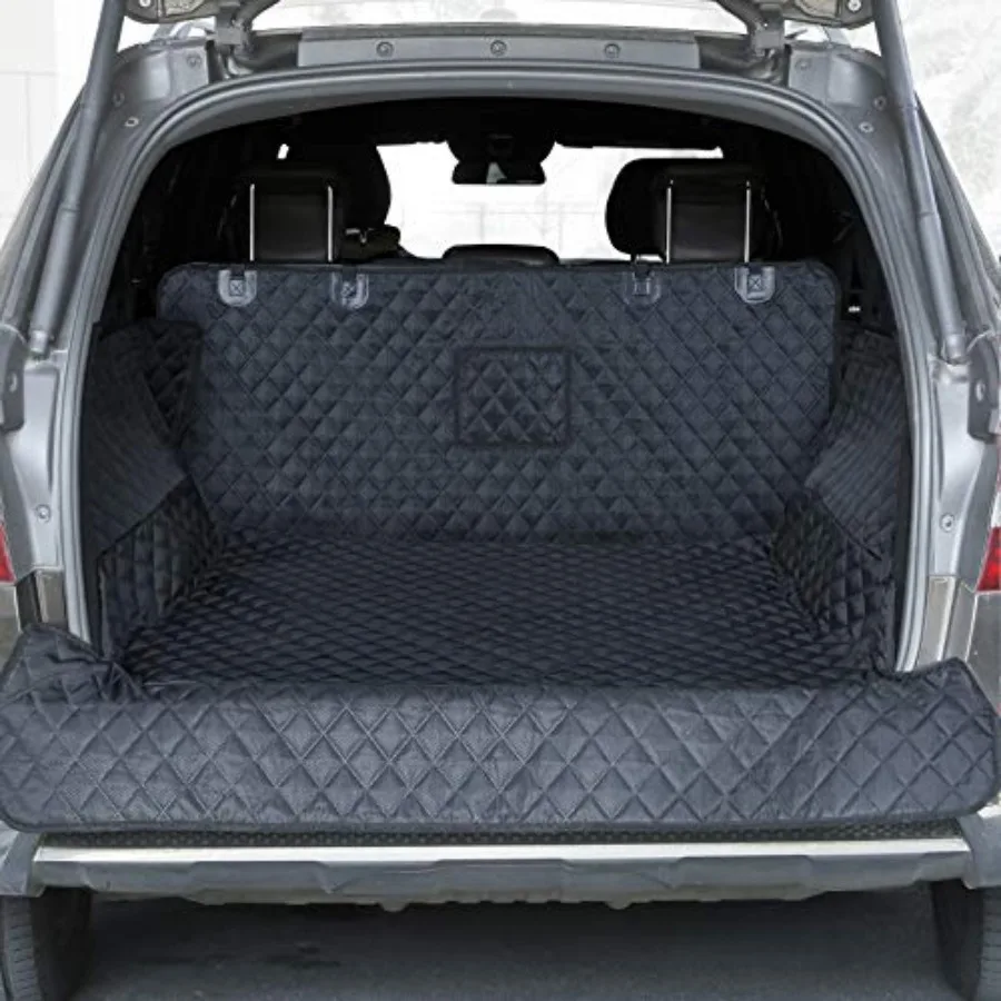 SUV Cargo Liner for Dogs, Waterproof Trunk Cover for SUVs with Bumper Flap Protector, Scratchproof Durable 600D Oxford Fabric,
SUV Cargo Liner for Dogs, Waterproof Trunk Cover for SUVs with Bumper Flap Protector, Scratchproof Durable 600D Oxford Fabric,