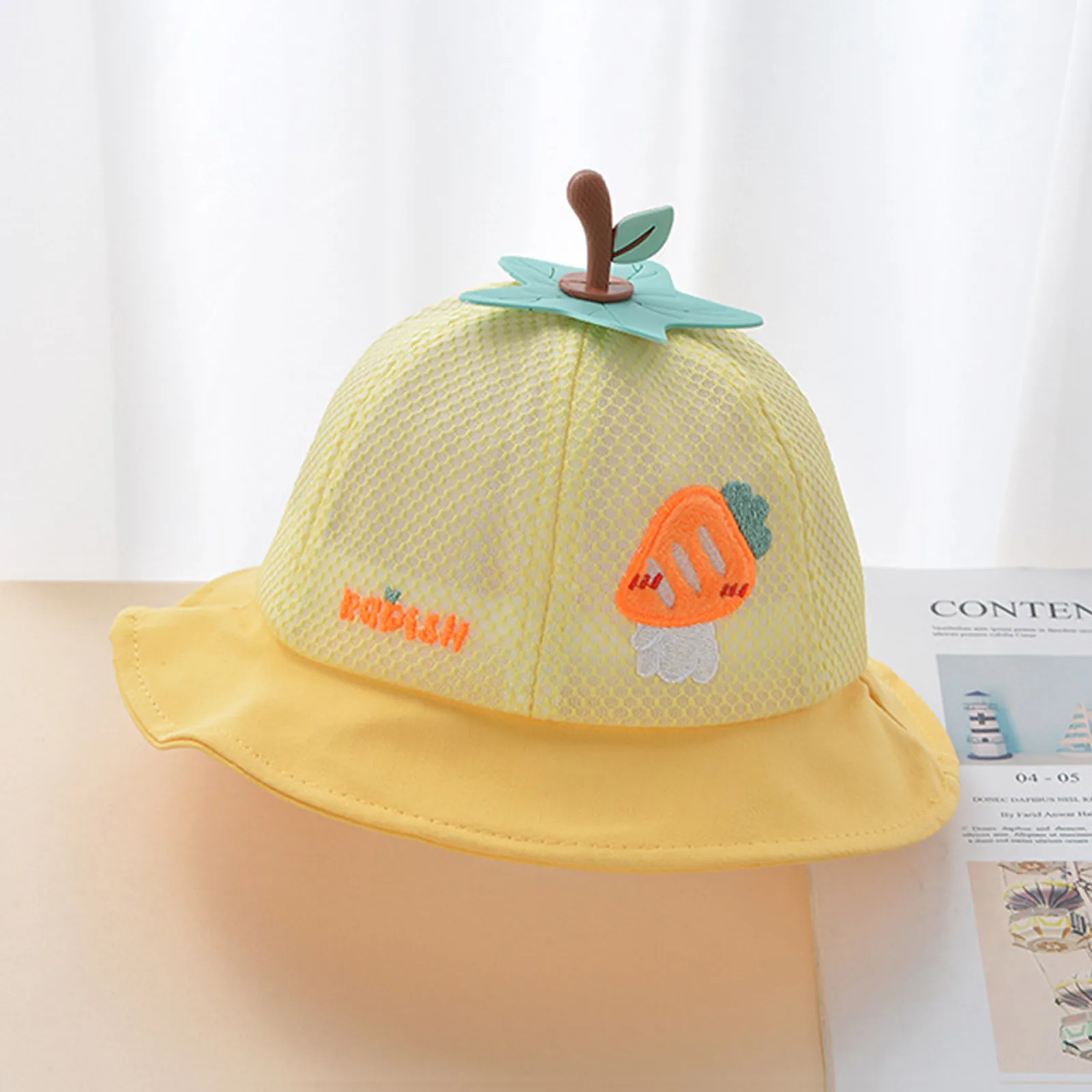 Boys Baby Hat Boys Fruit Infant Sunscreen Girls Baby Bucket Cap Baby Hat Cap Print Baby Care Baby Detective Hat
Boys Baby Hat Boys Fruit Infant Sunscreen Girls Baby Bucket Cap Baby Hat Cap Print Baby Care Baby Detective Hat