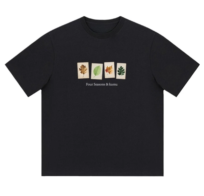 Новая футболка с листовым принтом на лето 2025 из свободного хлопка с короткими рукавами подходит как для мужчин, так и для женщин.
Новая футболка с листовым принтом на лето 2025 из свободного хлопка с короткими рукавами подходит как для мужчин, так и для женщин.