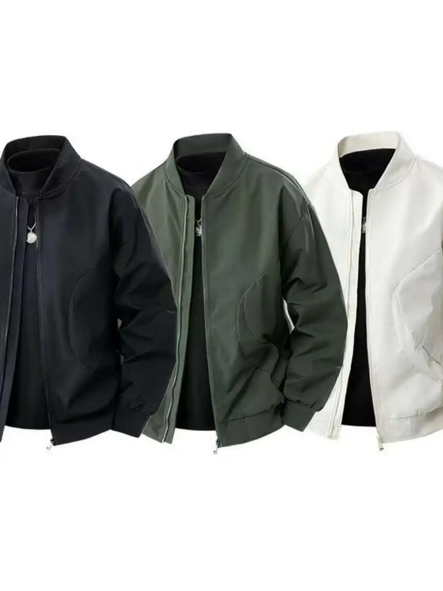 Весенний новый повседневный модный свободный ветрозащитный мужской кардиган-жакет из искусственной кожи (ПУ)
Весенний новый повседневный модный свободный ветрозащитный мужской кардиган-жакет из искусственной кожи (ПУ)