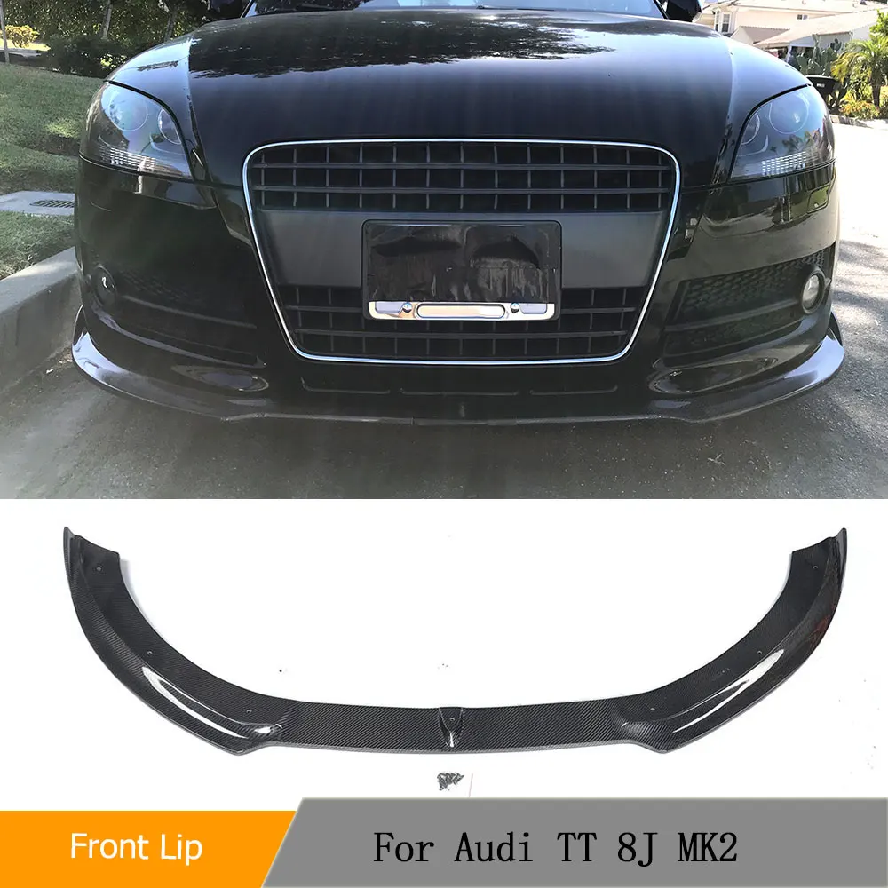 Carbon Fiber Front Bumper Lip Spoiler for Audi TT 8J MK2 Convertible Coupe 2-Door 2008-2009 Front Lip Splitters Bumper Guard
Carbon Fiber Front Bumper Lip Spoiler for Audi TT 8J MK2 Convertible Coupe 2-Door 2008-2009 Front Lip Splitters Bumper Guard