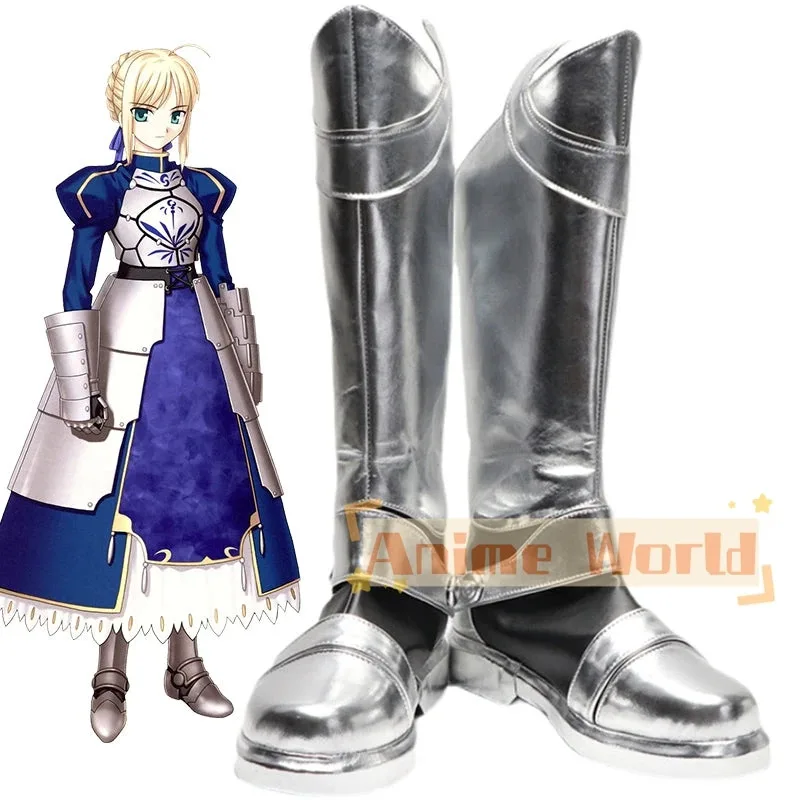 Fate Stay Night Saber Artoria Pendragon Shoes Cosplay Boots Halloween Carnival Boots Custom Made
Fate Stay Night Saber Artoria Pendragon Shoes Cosplay Boots Halloween Carnival Boots Custom Made