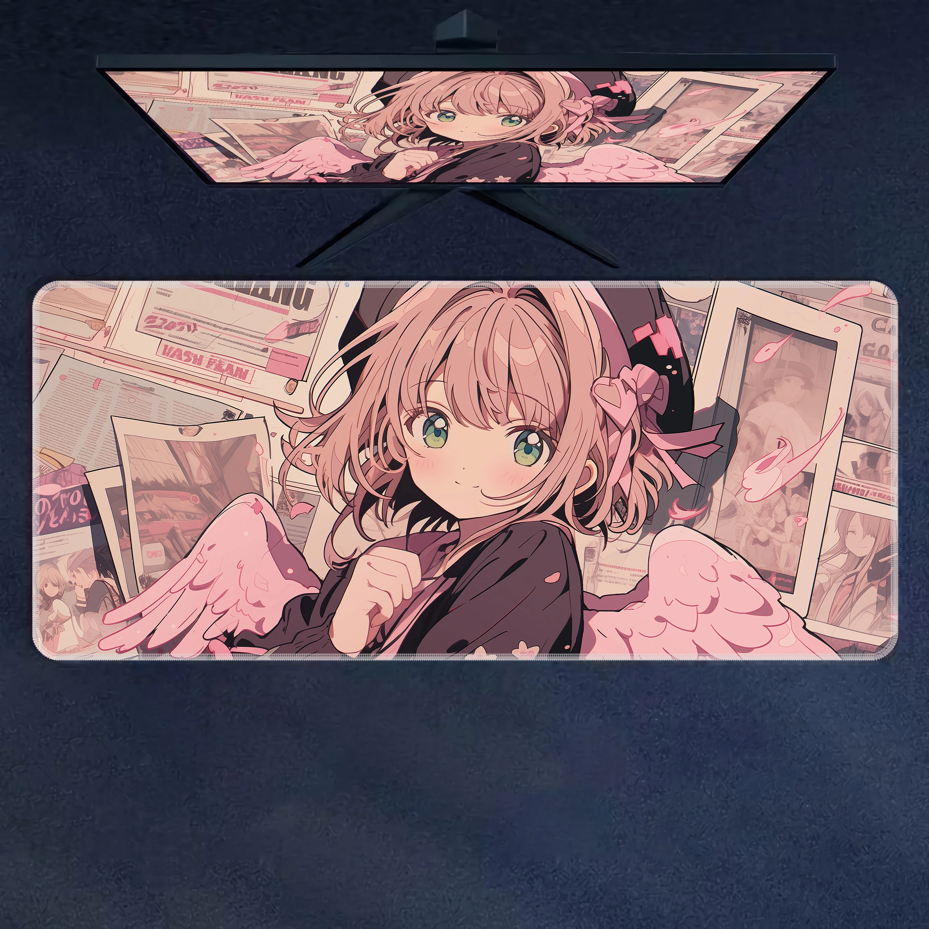 Anime Pink Girl Rubber Diy Desk Bureaumat Mouse Pad Pc Kast Pad Gaming Gamer Toetsenbord Anti-Slip E-Sports Tablemat
Anime Pink Girl Rubber Diy Desk Bureaumat Mouse Pad Pc Kast Pad Gaming Gamer Toetsenbord Anti-Slip E-Sports Tablemat