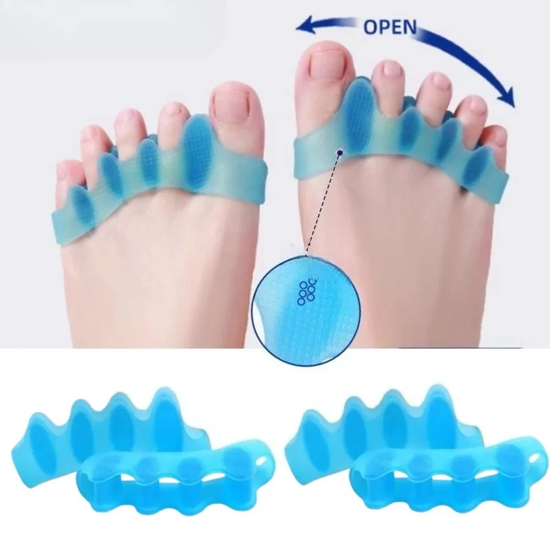 2 Pack Soft Touch Silicone Toe Spacers Reusable Comfortable Bunion Corrector for Foot Pain Relief and Alignment
2 Pack Soft Touch Silicone Toe Spacers Reusable Comfortable Bunion Corrector for Foot Pain Relief and Alignment