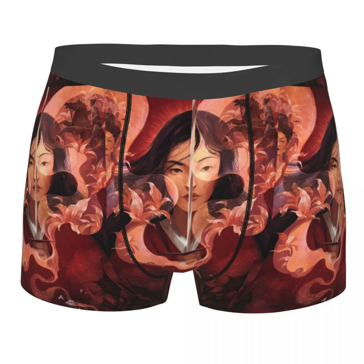 Custom Mulan Princess Underwear Men Stretch Boxer Briefs Shorts Panties Soft Underpants For Homme
Custom Mulan Princess Underwear Men Stretch Boxer Briefs Shorts Panties Soft Underpants For Homme