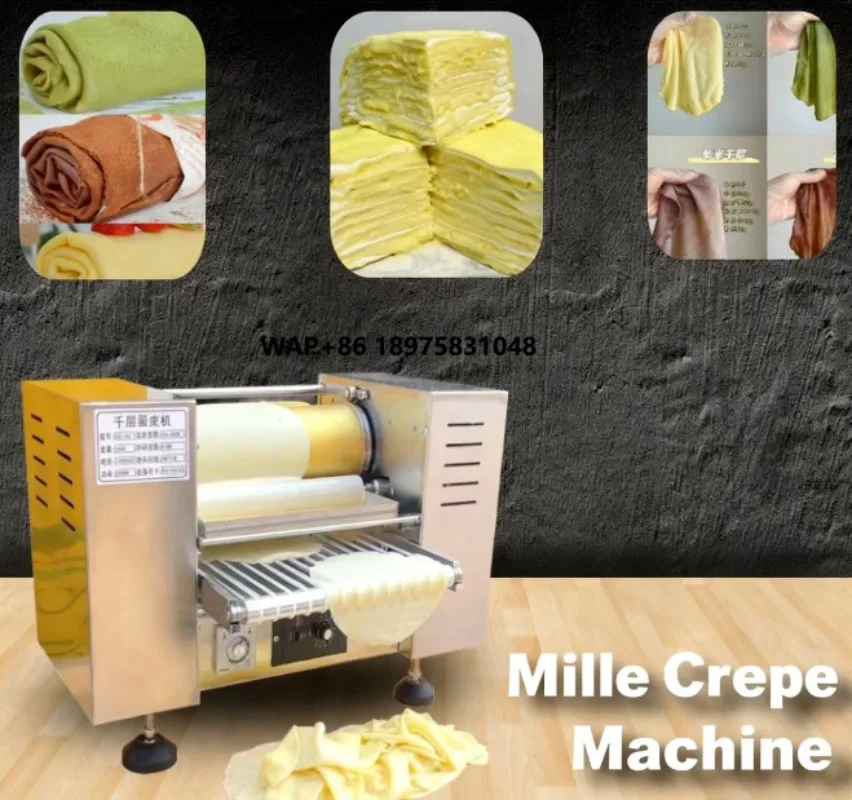 High Productivity Egg Pancake Making Automatic Machine for Bakery and Cake Shop, New 304 Stainless Steel Touch Screen Control
High Productivity Egg Pancake Making Automatic Machine for Bakery and Cake Shop, New 304 Stainless Steel Touch Screen Control