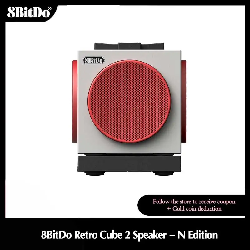 8BitDo Retro Cube 2 Speaker,Bluetooth/2.4g/Wired with Charging Dock for 8BitDo N Edition Keyboard Mouse Game Accessories
8BitDo Retro Cube 2 Speaker,Bluetooth/2.4g/Wired with Charging Dock for 8BitDo N Edition Keyboard Mouse Game Accessories