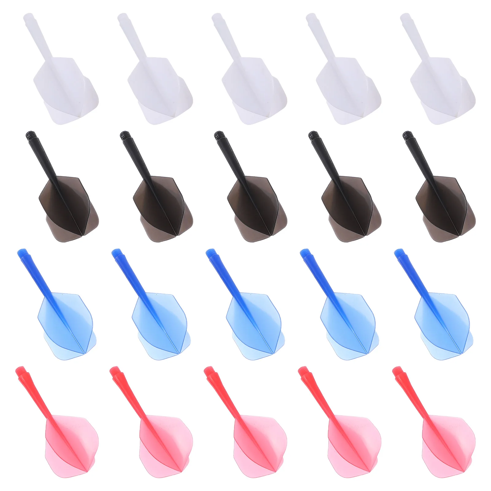 20 Pcs Dart Accessories Lightweight Tails Comfortable Grip Flights Professional Catching Smooth Flying Thread Portable
20 Pcs Dart Accessories Lightweight Tails Comfortable Grip Flights Professional Catching Smooth Flying Thread Portable