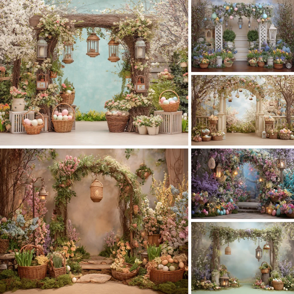 Spring Easter Photography Backdrop Pink Floral Blossom Eggs Arch Door Decor Kids Adult Portrait Background Photo Studio
Spring Easter Photography Backdrop Pink Floral Blossom Eggs Arch Door Decor Kids Adult Portrait Background Photo Studio