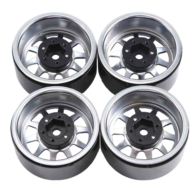 YSUN-4PCS Metal Alloy 1.9 Beadlock Wheel Rims For 1:10 RC Crawler Axial SCX10 AXI03007 90046 TRX4 Redcat GEN8 Accessories (Silve
YSUN-4PCS Metal Alloy 1.9 Beadlock Wheel Rims For 1:10 RC Crawler Axial SCX10 AXI03007 90046 TRX4 Redcat GEN8 Accessories (Silve