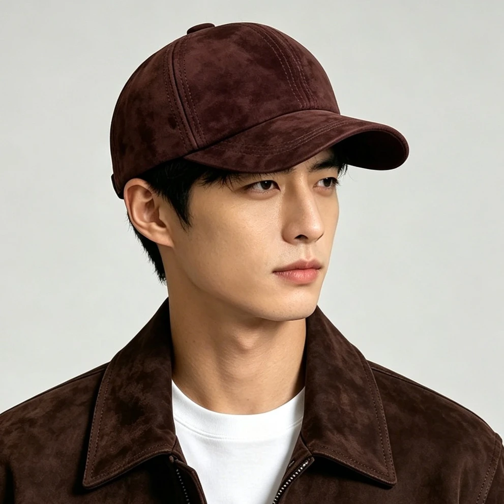 2025 Male Suede Genuine Leather Sheepskin 56-60CM Black/Brown Baseball Caps For Women/Man Casual Street Gf Gorras Adjustable
2025 Male Suede Genuine Leather Sheepskin 56-60CM Black/Brown Baseball Caps For Women/Man Casual Street Gf Gorras Adjustable