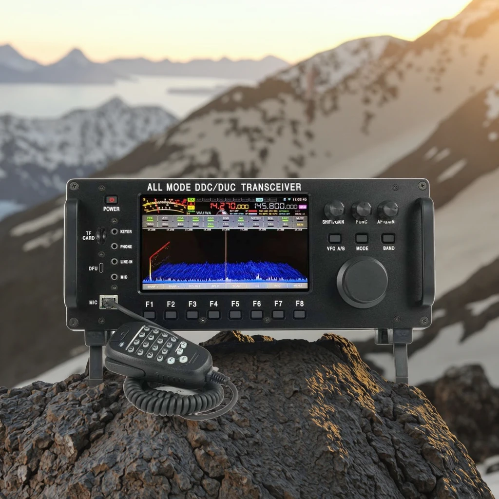 RS-998 All Mode Full Band Handheld SDR Transceiver 100W Mobile CB for Radio for Car Use 50KM Air Band Walkie SSB LSB CW AM FM
RS-998 All Mode Full Band Handheld SDR Transceiver 100W Mobile CB for Radio for Car Use 50KM Air Band Walkie SSB LSB CW AM FM