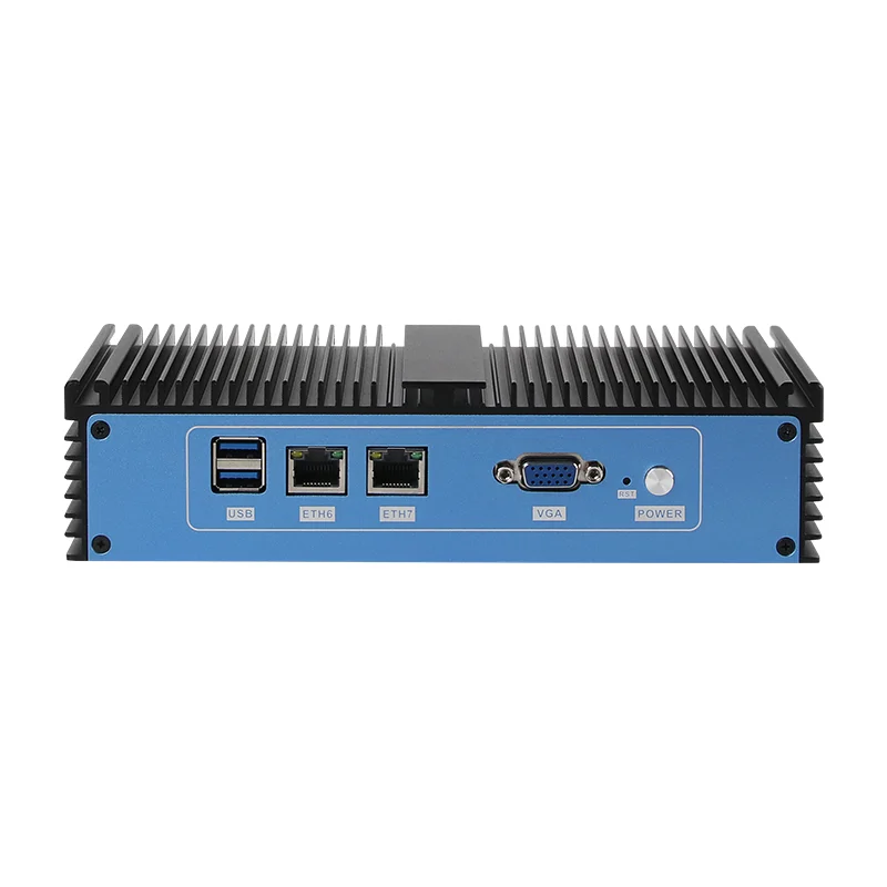 Mini PC Intel Celeron 3865U Processor 8x Gigabit Ethernet Support Windows Linux Debian Pfsense OPNsense Firewall X86 Router
Mini PC Intel Celeron 3865U Processor 8x Gigabit Ethernet Support Windows Linux Debian Pfsense OPNsense Firewall X86 Router