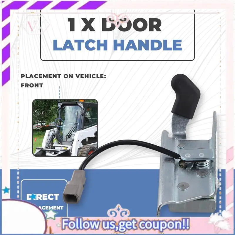 Easy To Use 7109661 Car Front Door Latch For Bobcat S450 S510 S550 S650 S750 751 753 763 773 863 864 873
Easy To Use 7109661 Car Front Door Latch For Bobcat S450 S510 S550 S650 S750 751 753 763 773 863 864 873
