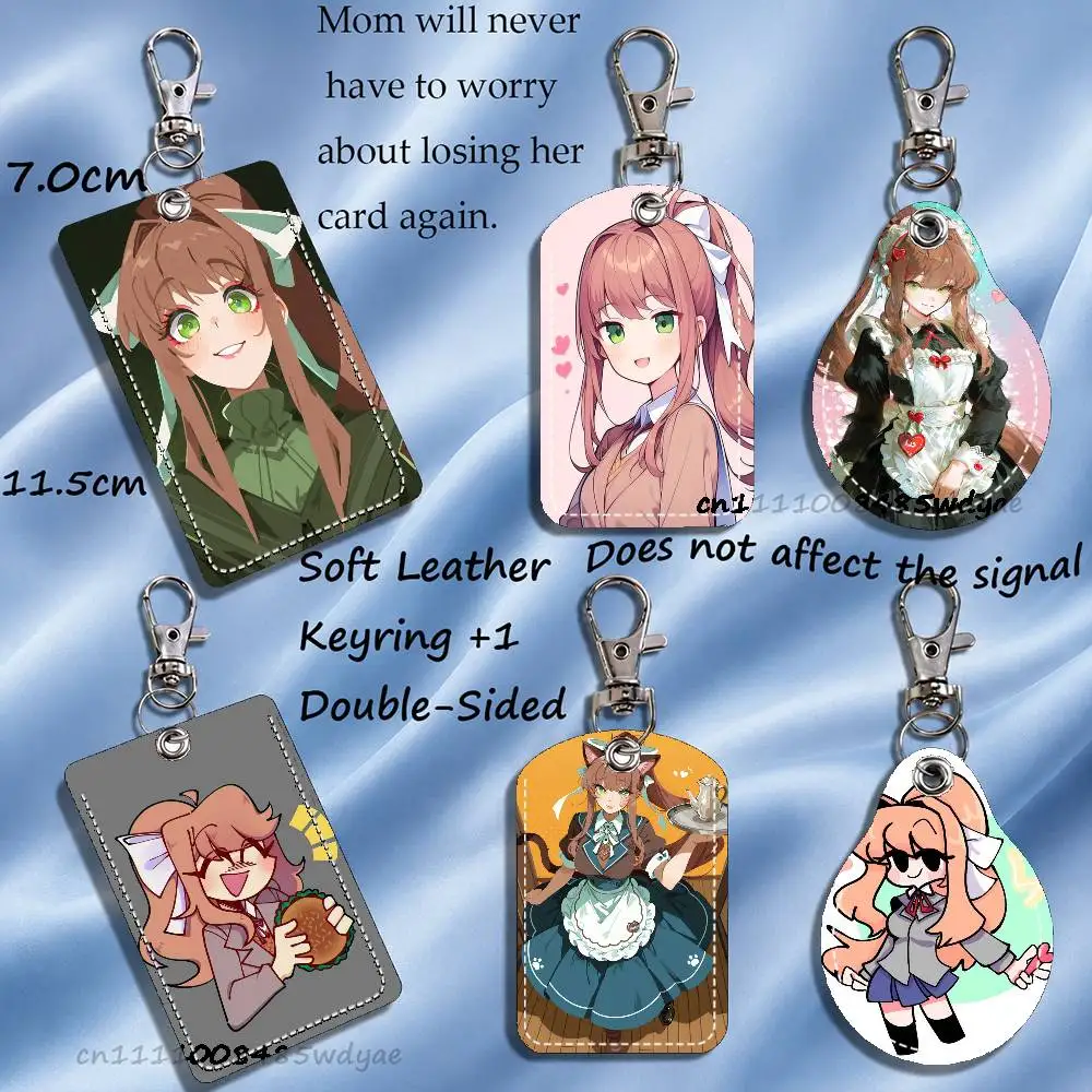 Cartoon Character M-Monika Card Case Leather Card Holder Keychain Key Ring Transportation Card Case
Cartoon Character M-Monika Card Case Leather Card Holder Keychain Key Ring Transportation Card Case