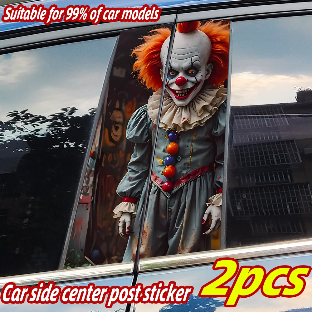 Dark Clown Car Stickers Auto B Pillar Waterproof Center Column Decor Cover Scratches Car Doors Pillar Decals Accessories
Dark Clown Car Stickers Auto B Pillar Waterproof Center Column Decor Cover Scratches Car Doors Pillar Decals Accessories