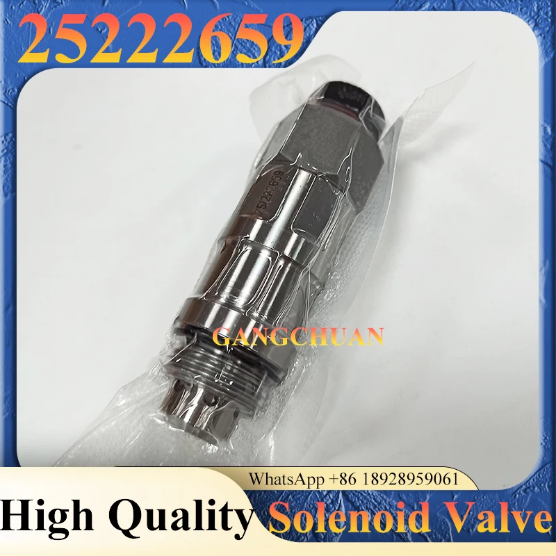 Main Relief Valve Stop Solenoid 25222659 for JCB 3CX 4CX - Heavy-Duty Construction Equipment Part
Main Relief Valve Stop Solenoid 25222659 for JCB 3CX 4CX - Heavy-Duty Construction Equipment Part