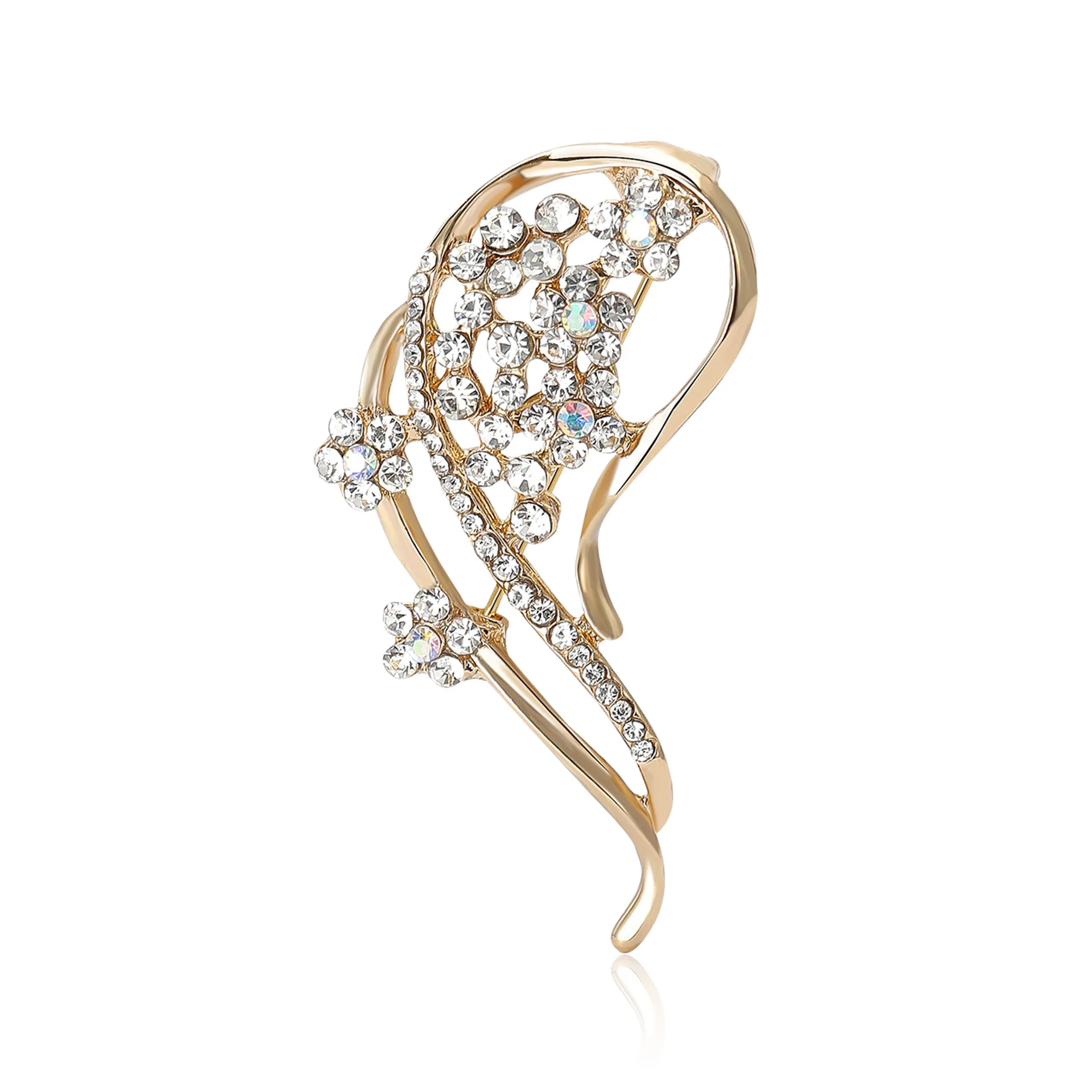 Feminine Ethos Fashion Alloy Rhinestone Flower Brooch Suit Floral Corsage Wedding Party Gift Accessories Classic Jewelry
Feminine Ethos Fashion Alloy Rhinestone Flower Brooch Suit Floral Corsage Wedding Party Gift Accessories Classic Jewelry