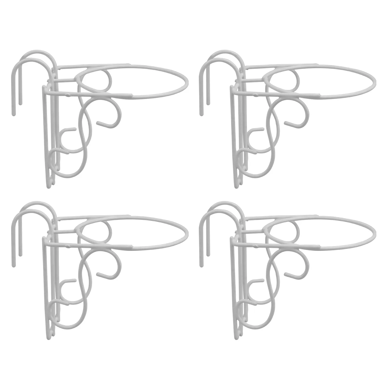 4pcs White 12# Orchid Hanging Rack Sturdy Iron Planter Bracket Yard Garden Decor Flowerpot Display Stand Bonsai Rack
4pcs White 12# Orchid Hanging Rack Sturdy Iron Planter Bracket Yard Garden Decor Flowerpot Display Stand Bonsai Rack
