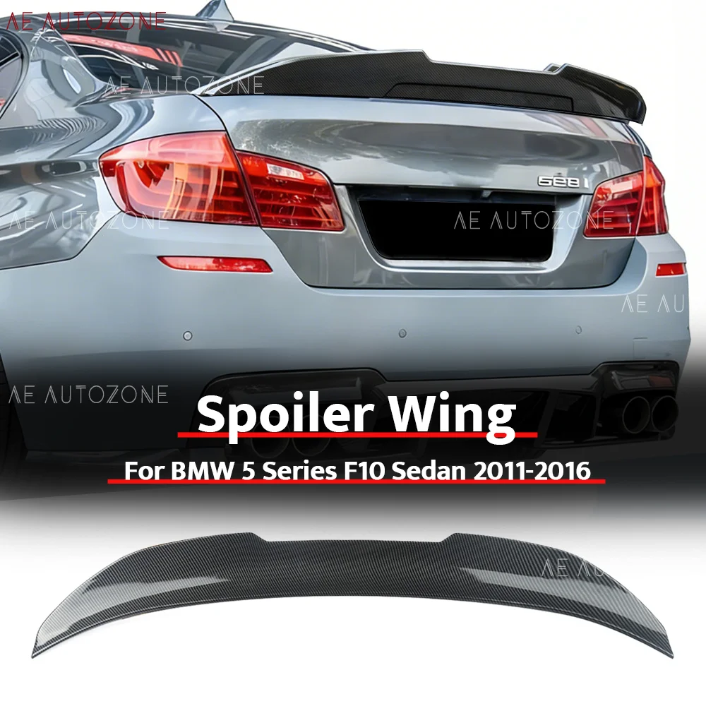 Glossy Carbon Fiber Look PSM Style Rear Spoiler Wing For BMW 5 Series F10 Sedan 2011-2016
Glossy Carbon Fiber Look PSM Style Rear Spoiler Wing For BMW 5 Series F10 Sedan 2011-2016