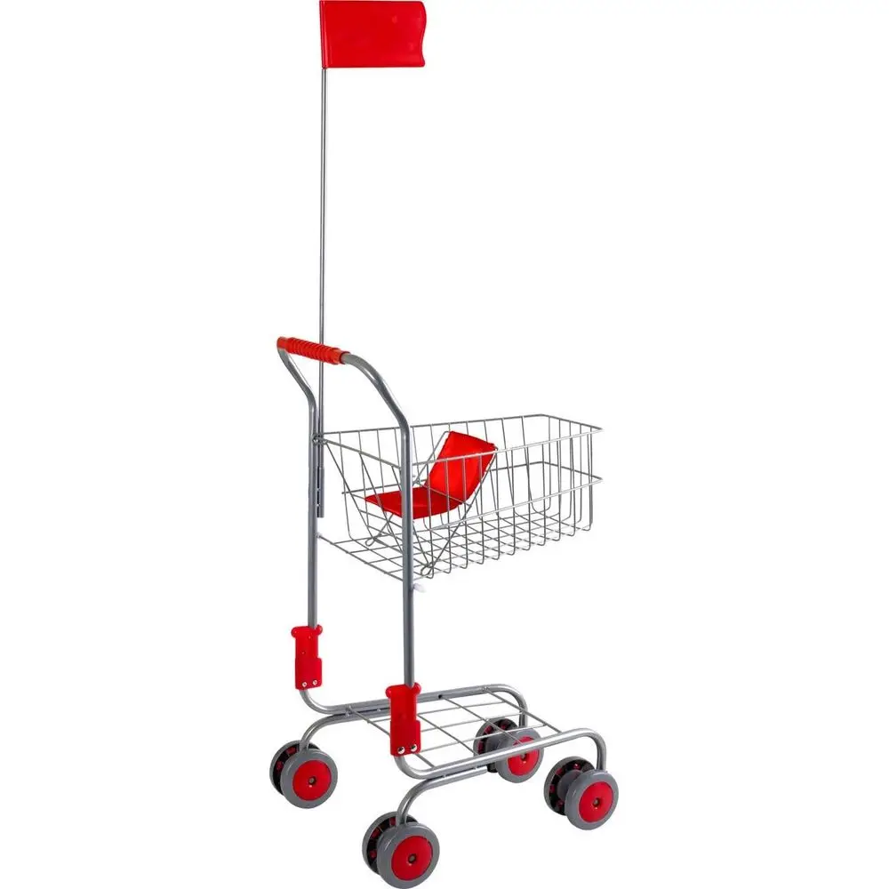 Compact Shopping Trolley, Silver Metal, Suitable for Supermarkets and Retail, Ideal for Ages 3+
Compact Shopping Trolley, Silver Metal, Suitable for Supermarkets and Retail, Ideal for Ages 3+