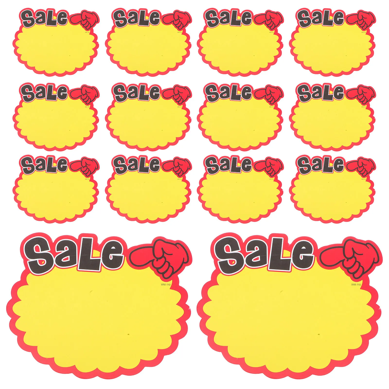 80Pcs Burst Style Sale Tags Vibrant Retail Display Cards Clear Printed Product Labels for Supermarket Mall Store Signage Yard
80Pcs Burst Style Sale Tags Vibrant Retail Display Cards Clear Printed Product Labels for Supermarket Mall Store Signage Yard