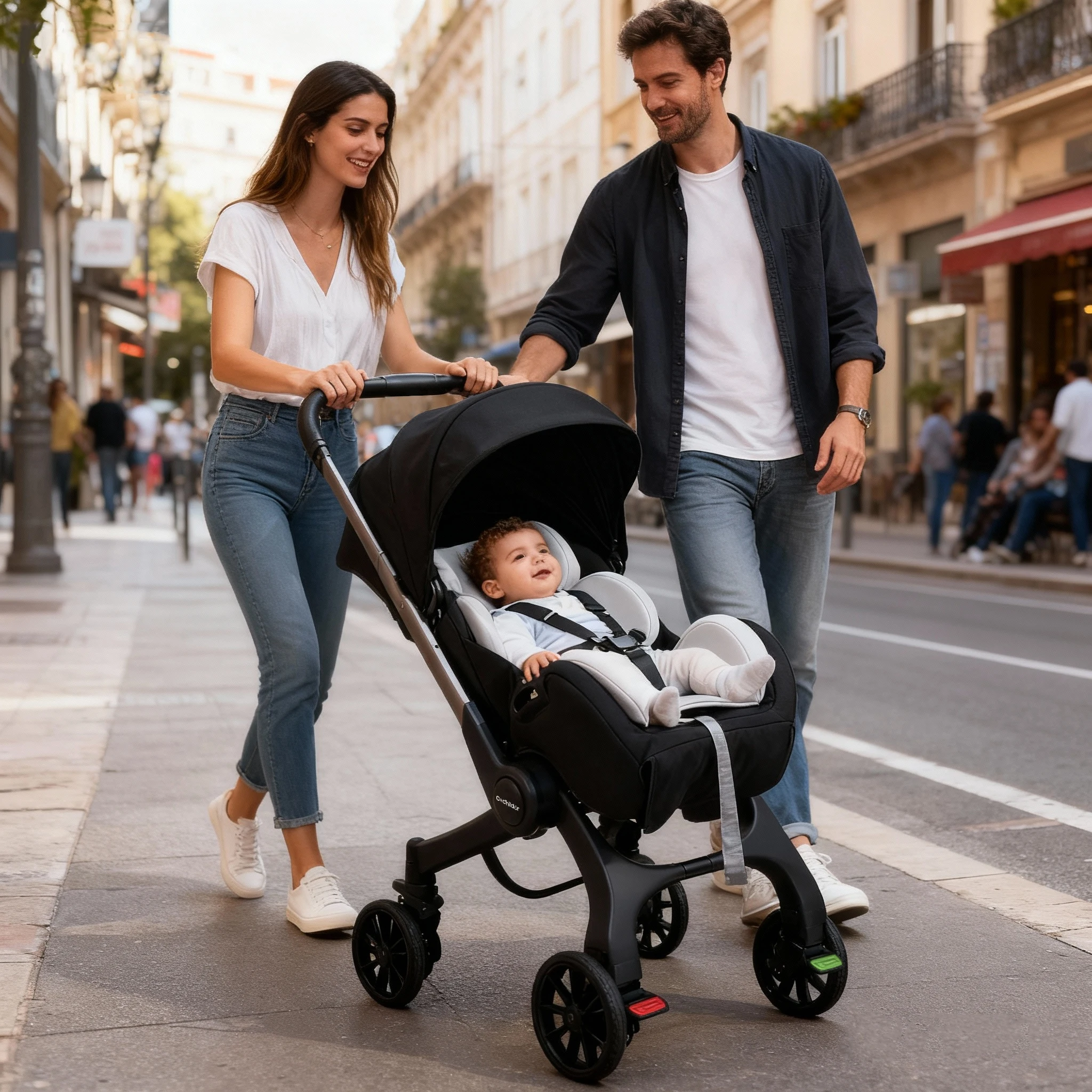 Складная детская коляска, легкая коляска для новорожденных с регулируемой спинкой, подходит для детей от 0 до 3 лет, транспорт для кемпинга на открытом воздухе
Складная детская коляска, легкая коляска для новорожденных с регулируемой спинкой, подходит для детей от 0 до 3 лет, транспорт для кемпинга на открытом воздухе