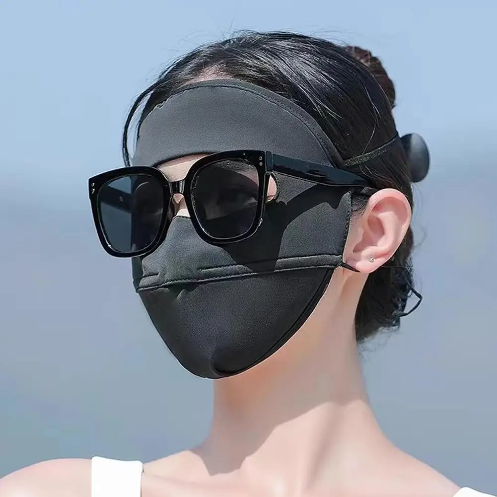 Summer Ice Silk Sunscreen Mask Anti-UV Sun Protection Dustproof Breathable Adjustable Bandana Women Cycling Hanging Ear Mask
Summer Ice Silk Sunscreen Mask Anti-UV Sun Protection Dustproof Breathable Adjustable Bandana Women Cycling Hanging Ear Mask