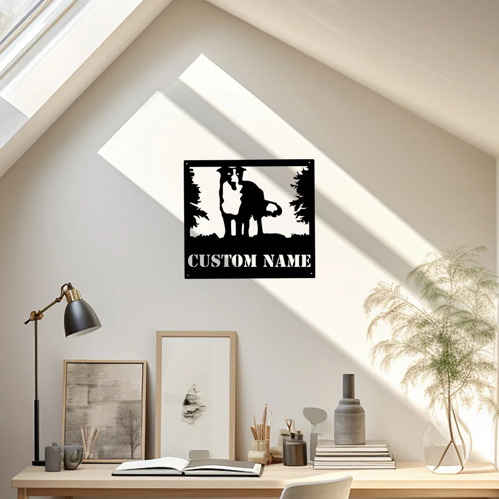 1pc hot sale dog Customized Name Metal Wall Signs Iron Wall Plaque For Kids Room Living Room Home Decor
1pc hot sale dog Customized Name Metal Wall Signs Iron Wall Plaque For Kids Room Living Room Home Decor