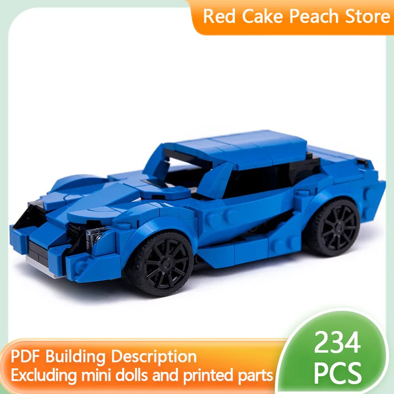Модель скоростного гоночного автомобиля MOC, строительные кирпичи, синий GT, двухдверный купе, модульная технология, детские праздничные подарки, сборка игрушек, костюм
Модель скоростного гоночного автомобиля MOC, строительные кирпичи, синий GT, двухдверный купе, модульная технология, детские праздничные подарки, сборка игрушек, костюм